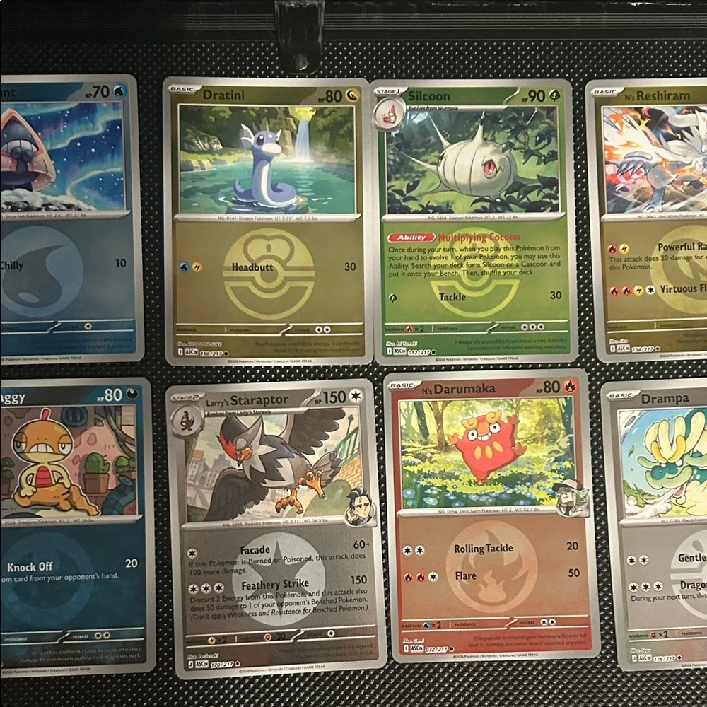 Pokemon reverse holo